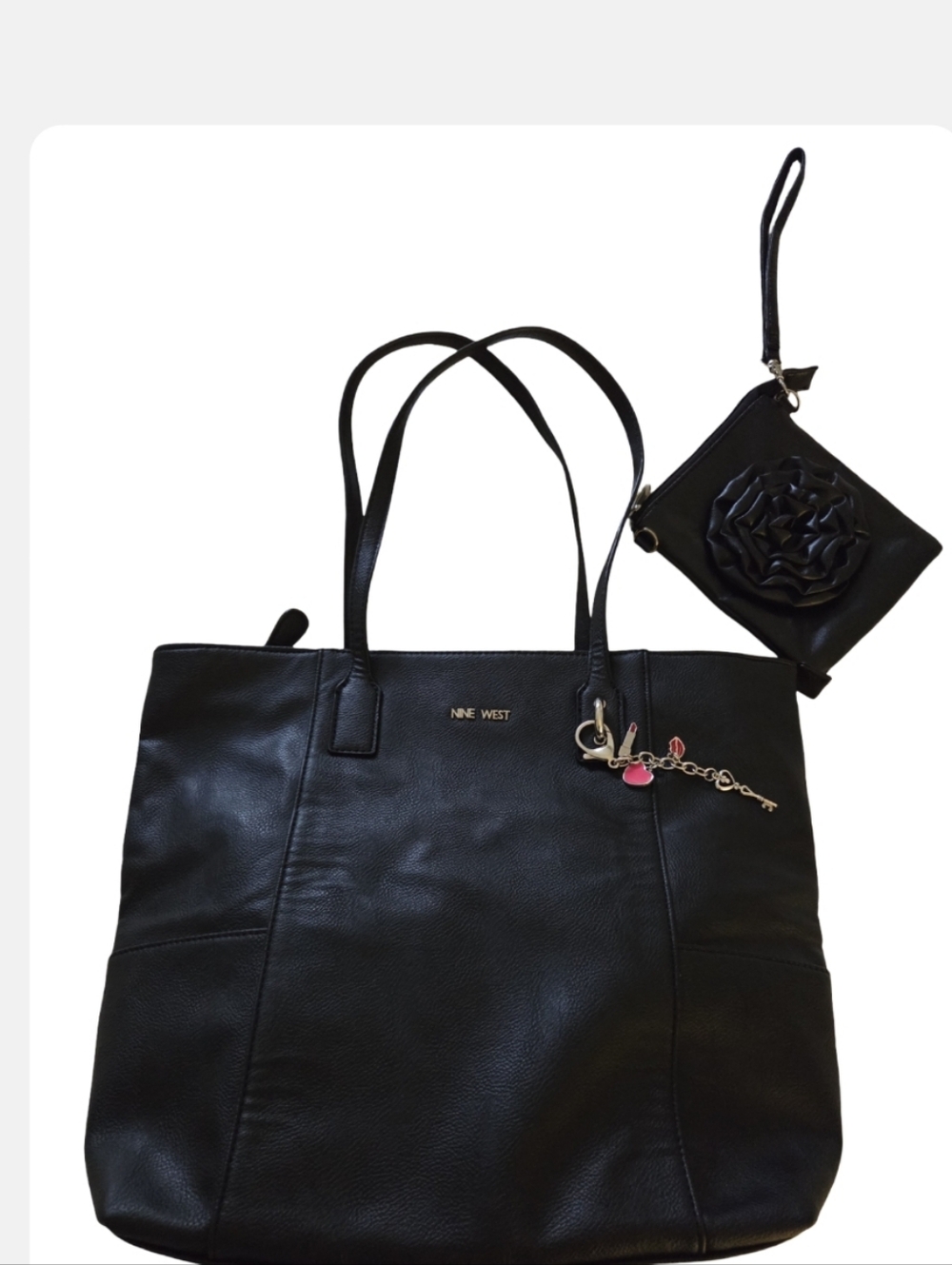 Nine West Tote With Bonus Wristlet.